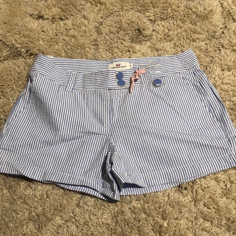 Vineyard Vines seersucker shorts